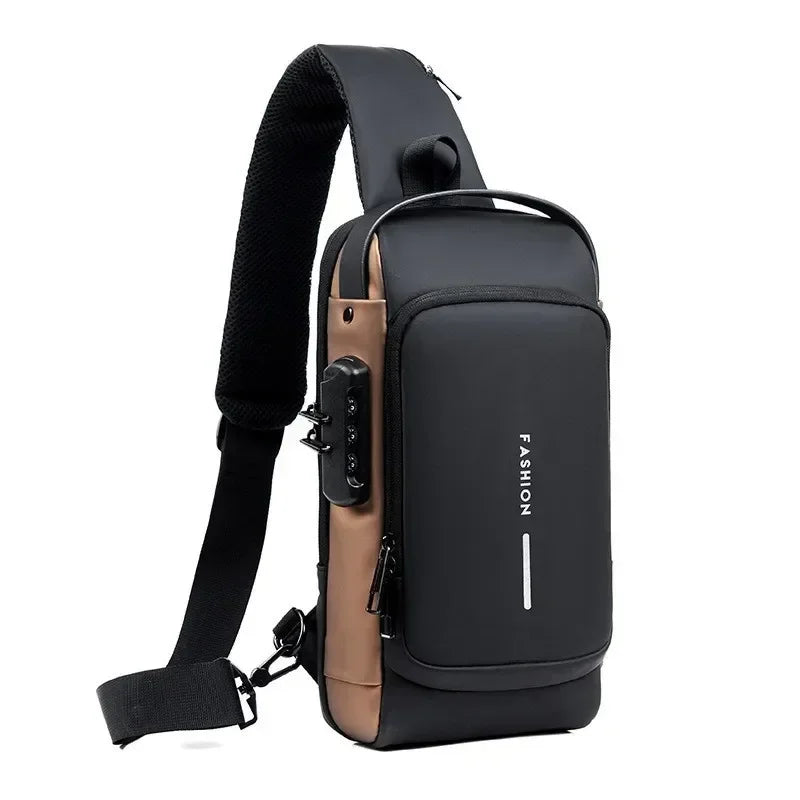 Bolso Bandolera Antirrobo Impermeable