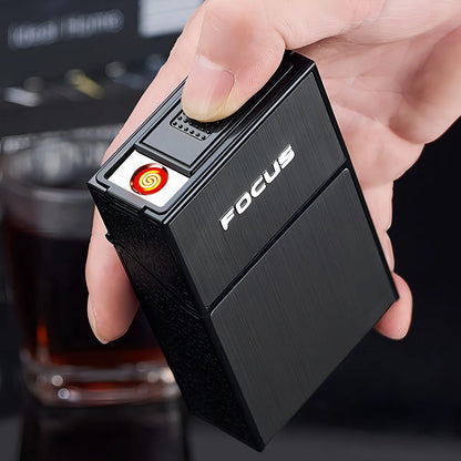 Cigarrera Inteligente con encendedor - carga USB