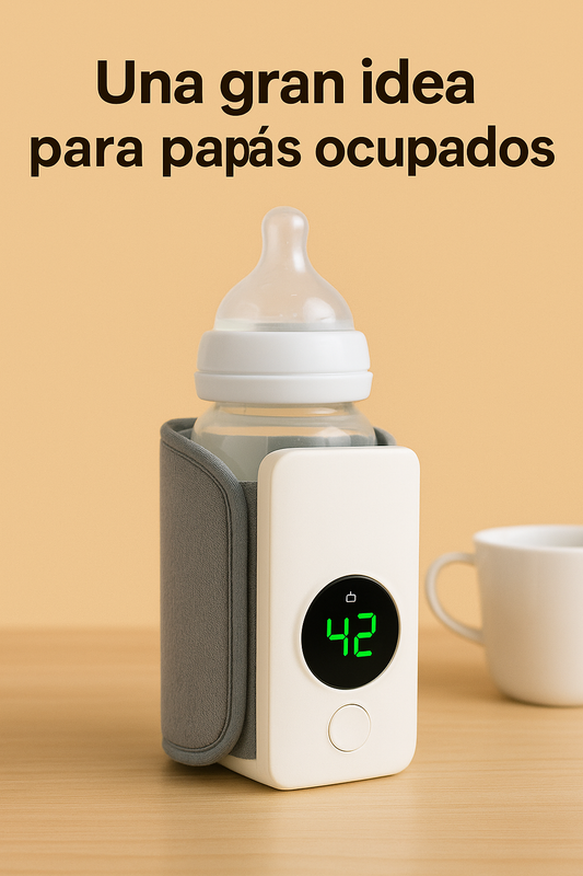 Calentador Portátil de Mamaderas Recargable
