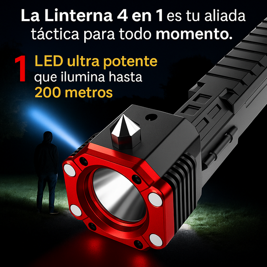 Linterna de Emergencia 4 en 1